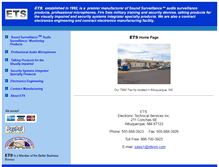 Tablet Screenshot of etsnm.com